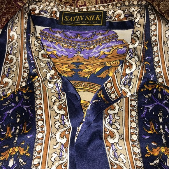 Vintage Men’s Silky Shirt SOLD - Picture 3 of 4